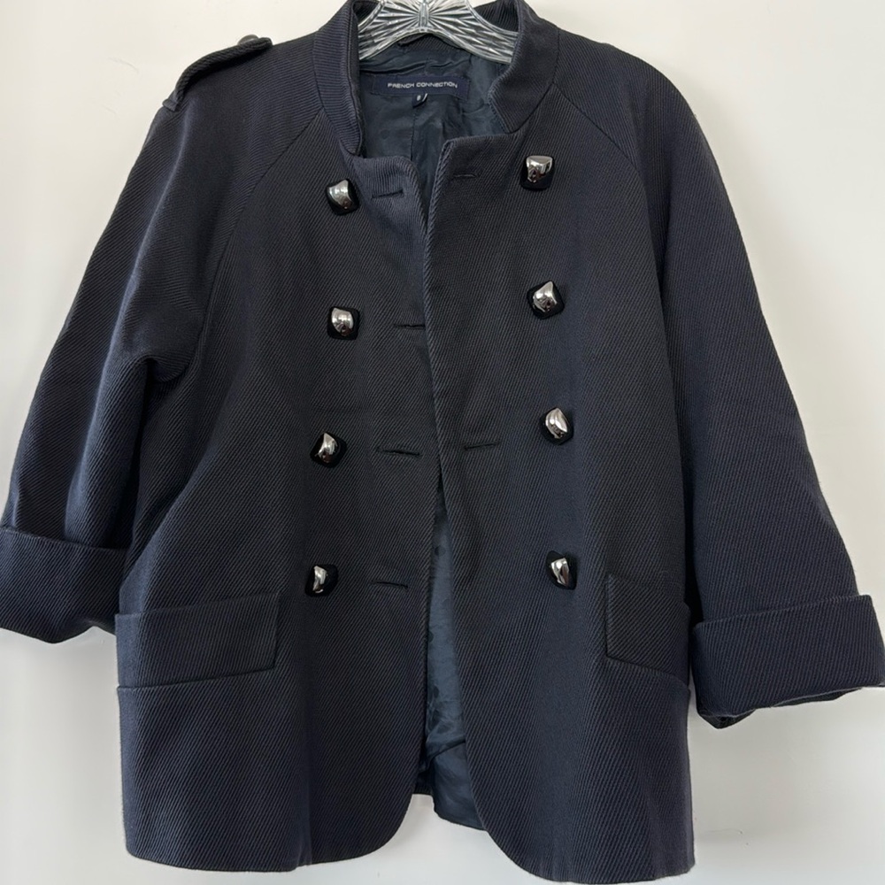 French Connection Navy Peacoat Size 8